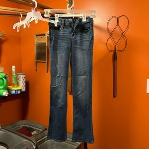 Hollister low rise bootcut jeans